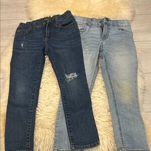 GAP OshKosh Kids Dark and Light Blue Jeans